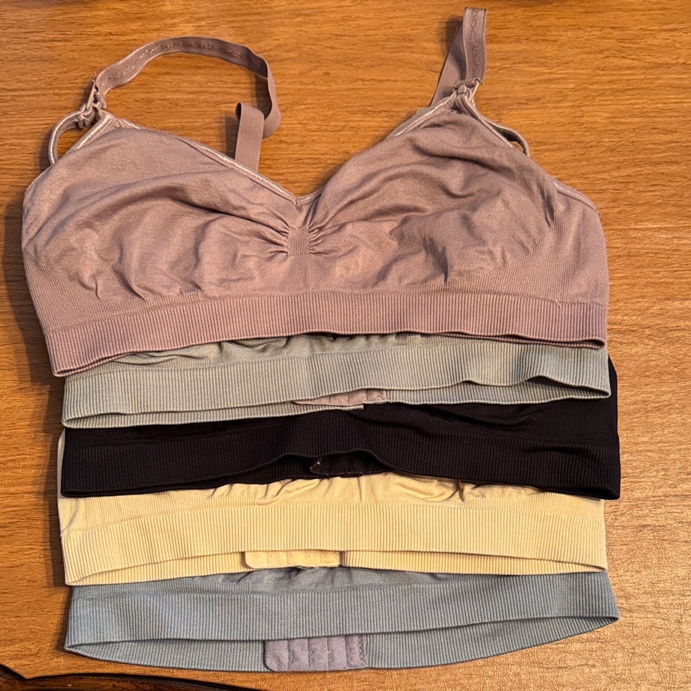 Nursing Bra Set - Multi-Color